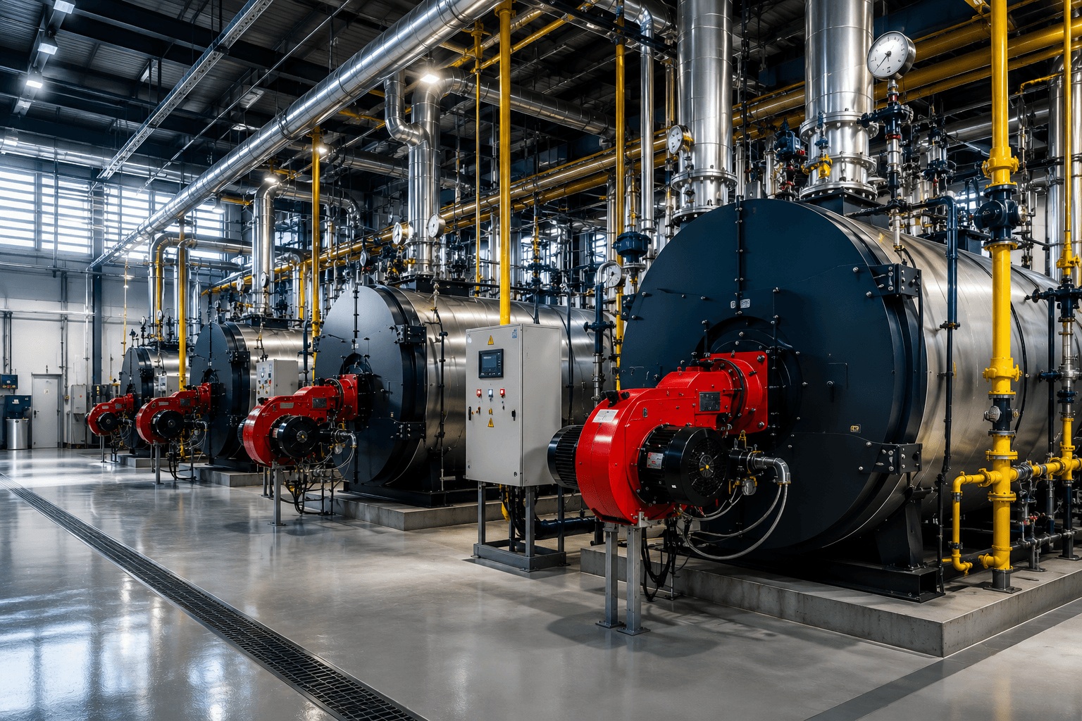 STEAM BOILERS & EQUIPMENT STEAM BOILERS & EQUIPMENT
